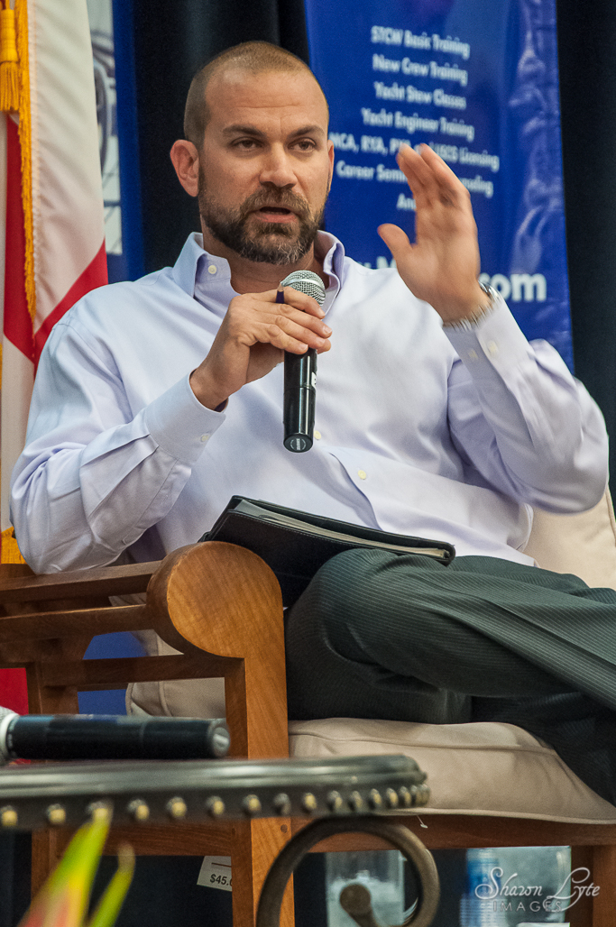danny-grant-speaking-at-a-yacht-symposium-job-fair
